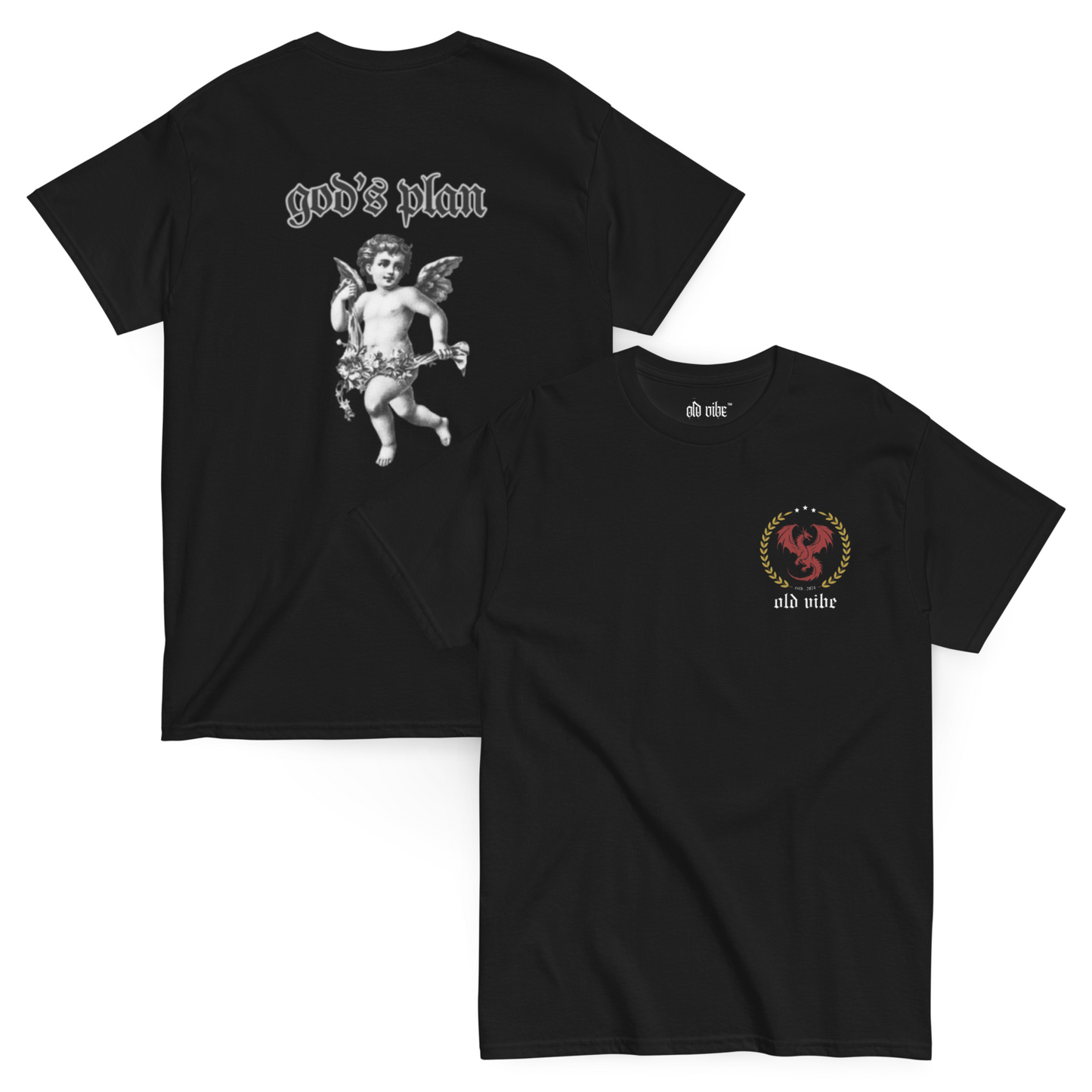 Old vibe t-shirt: god plan