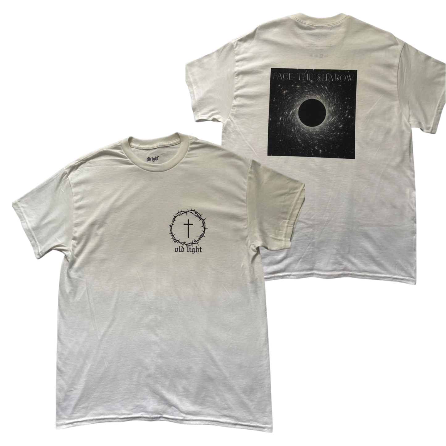 Old Light T-shirt： face the shadow OLD LIGHT