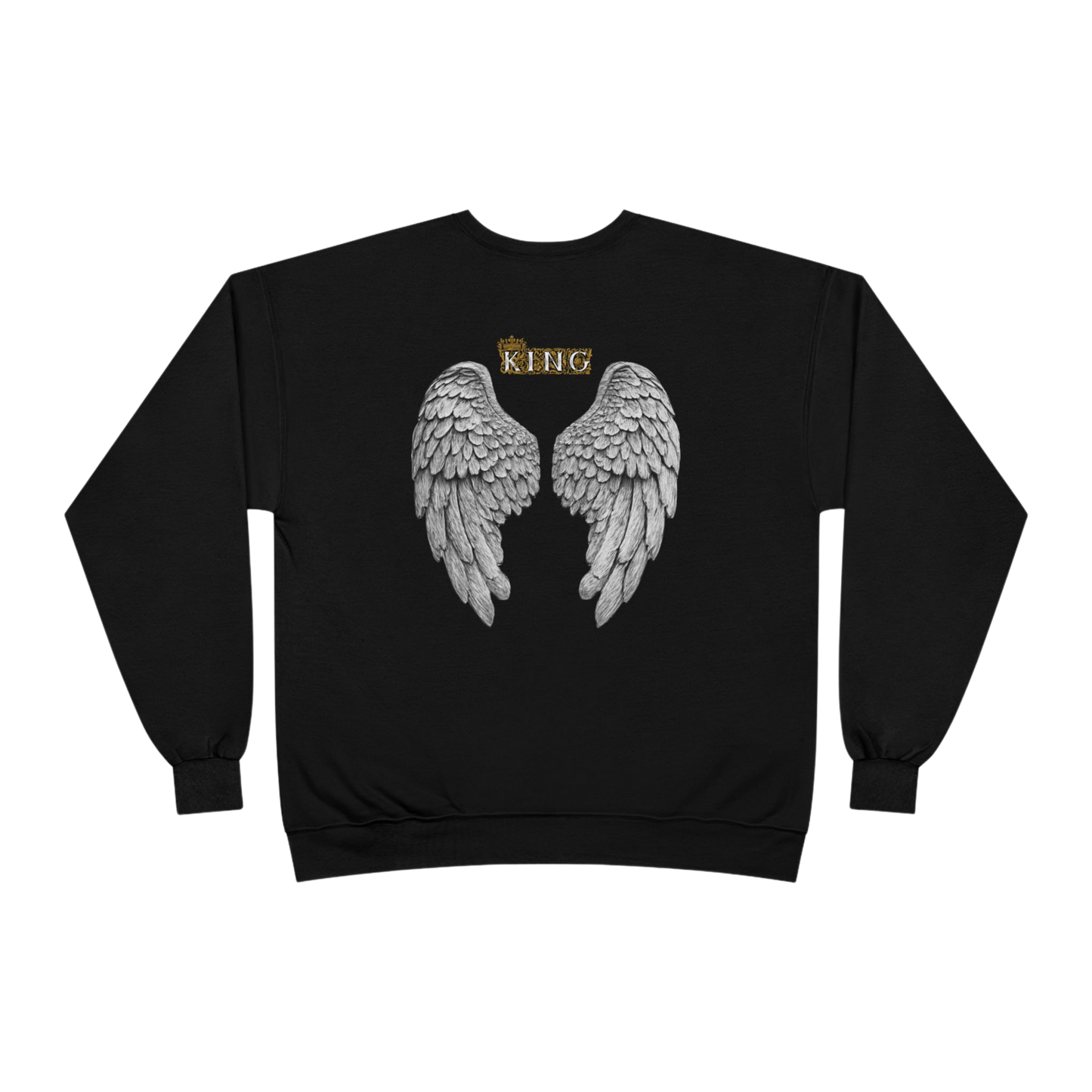 God Son Never Fall Crewneck Black Sweatshirt 