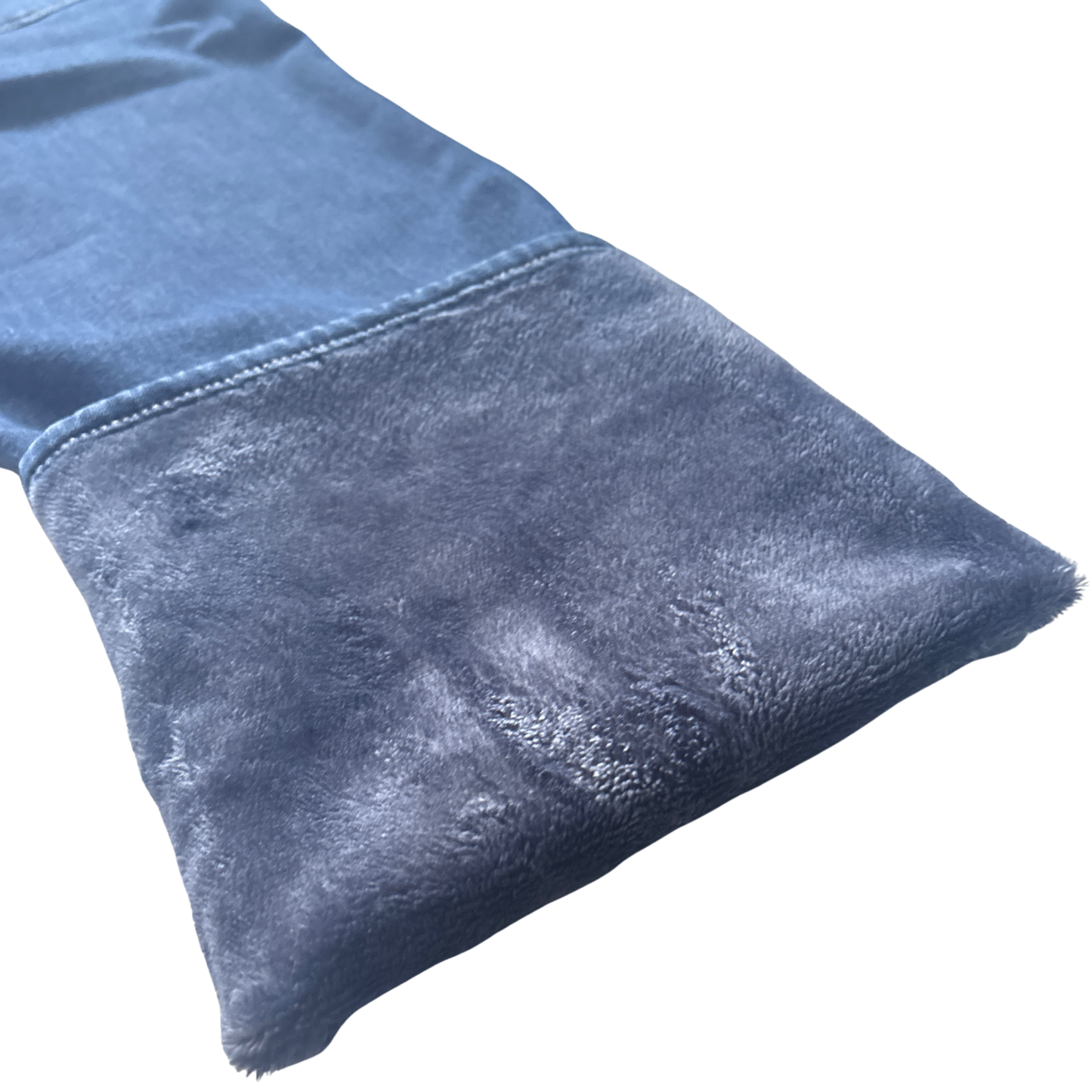 Holy Kingdom blue Flannel-Lined Jeans