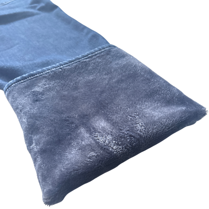 Holy Kingdom blue Flannel-Lined Jeans