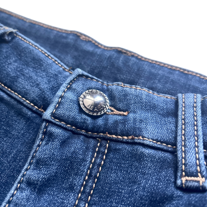 Holy Kingdom blue Flannel-Lined Jeans