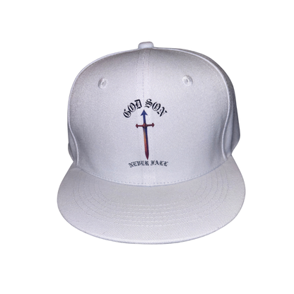 GOD SON NEVER FALL white cap