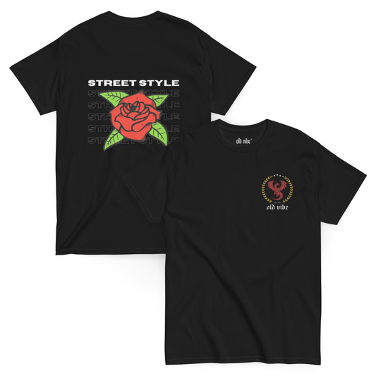 old vibe t-shirt : street style 