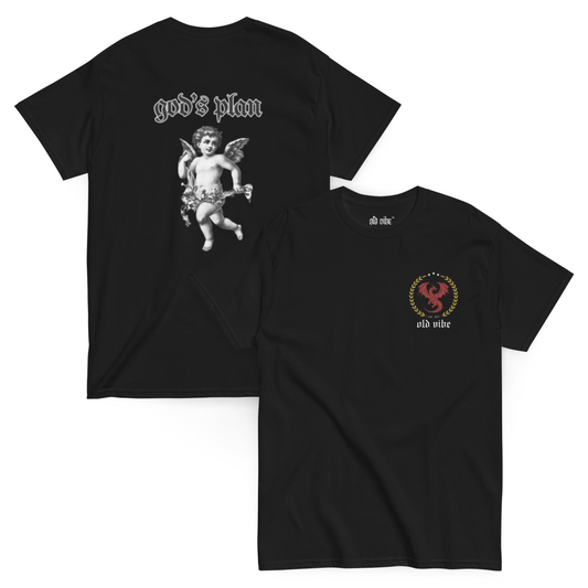 Old vibe t-shirt: god plan 
