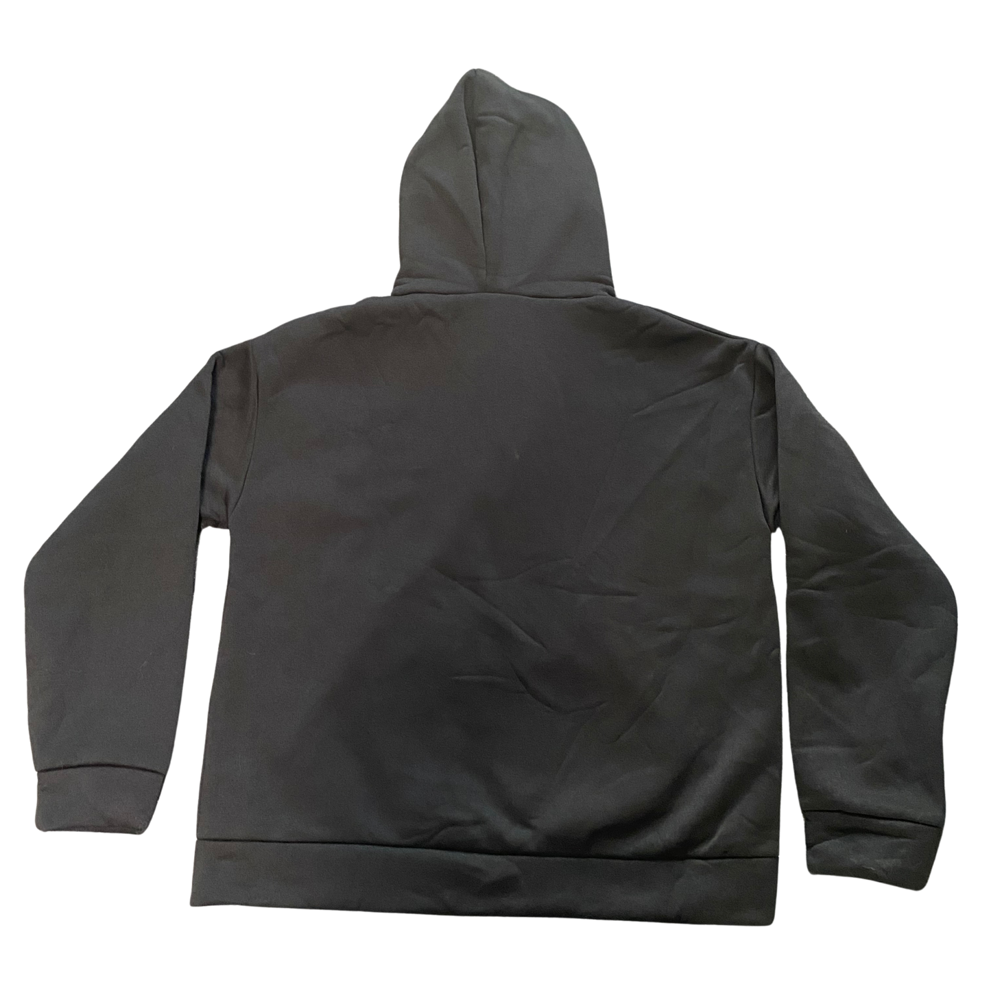 GOD SON NEVER FALL black full zip mask hoodie