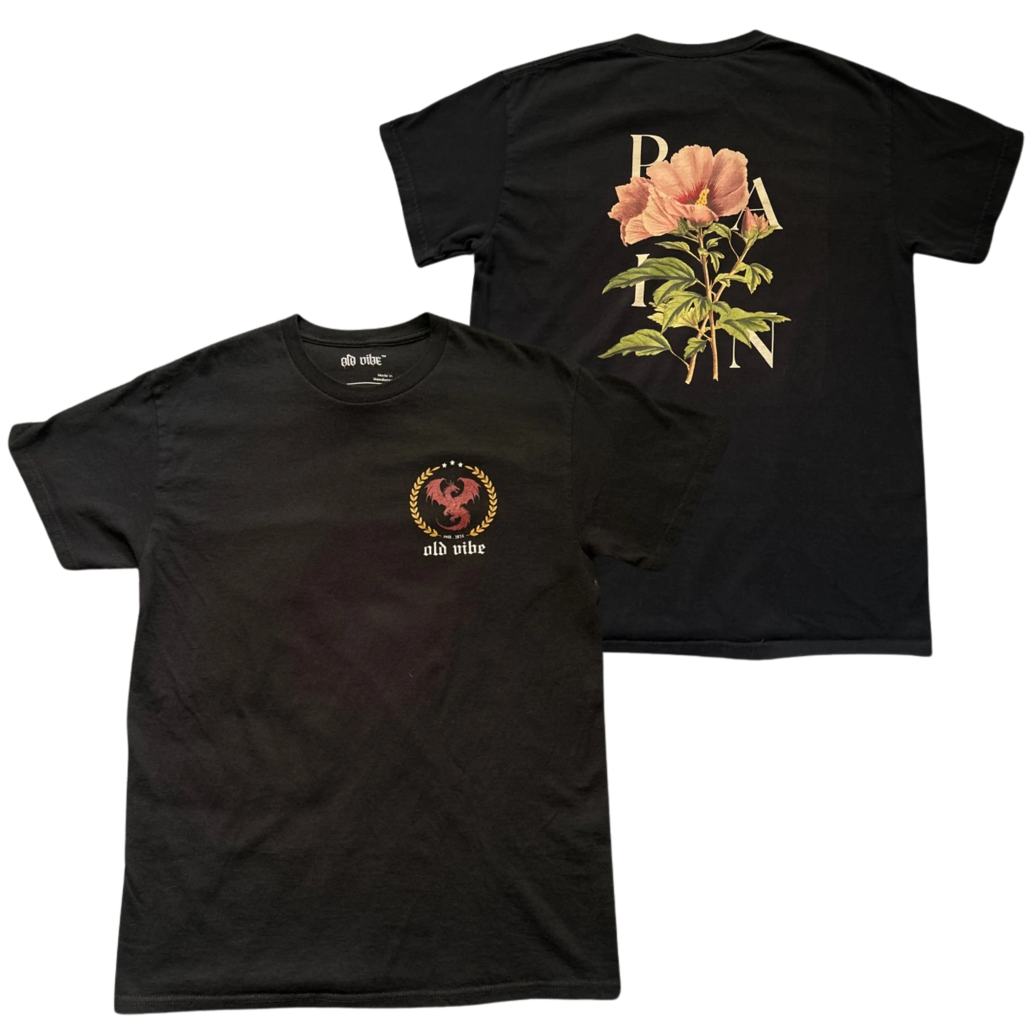 Old Vibe T-shirt：PAIN OLD VIBE