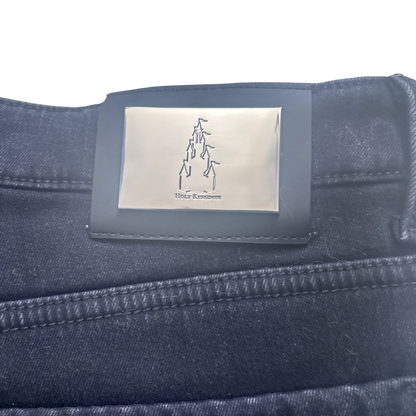 Holy Kingdom black Flannel-Lined Jeans