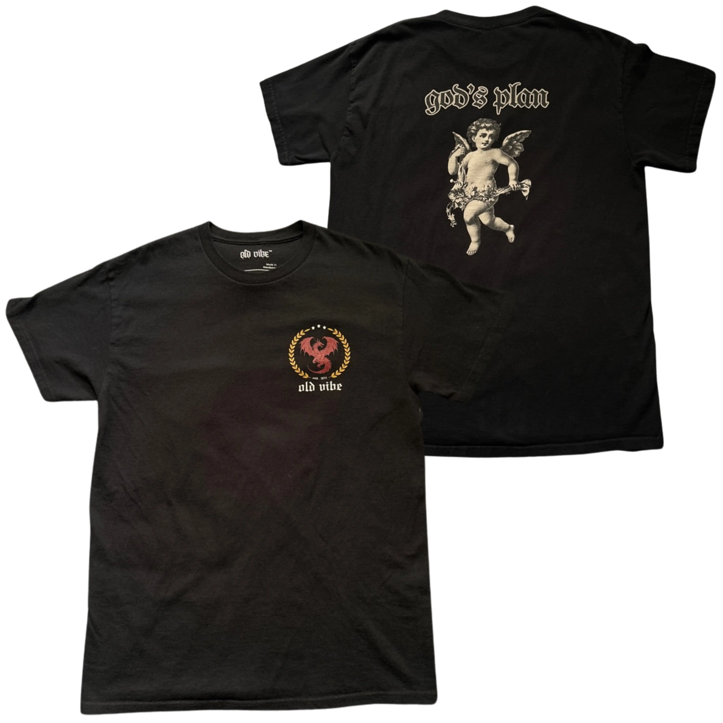 Old Vibe T-shirt：God’s Plan OLD VIBE