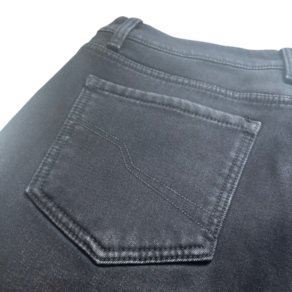 Holy Kingdom black Flannel-Lined Jeans