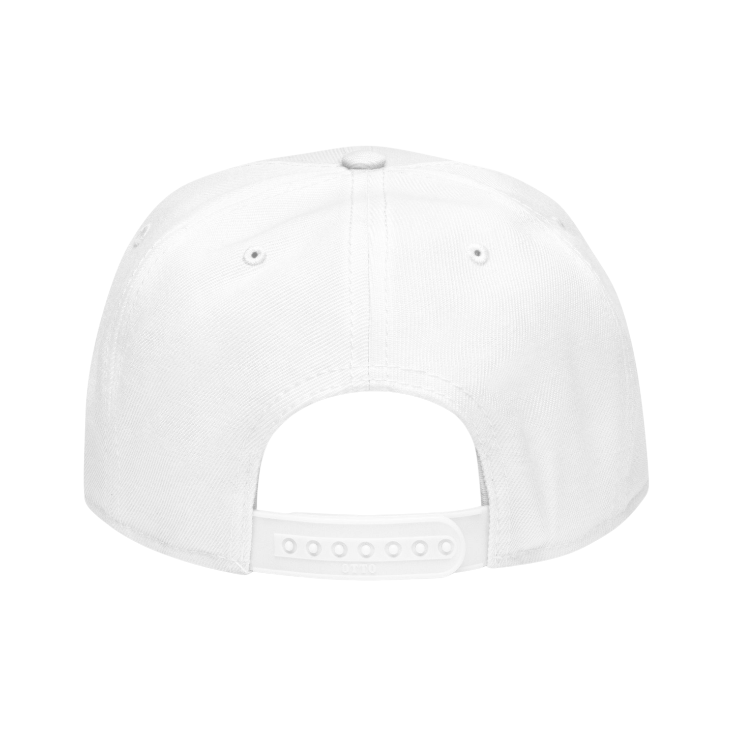 God Son Never Fall White Snapback Cap 