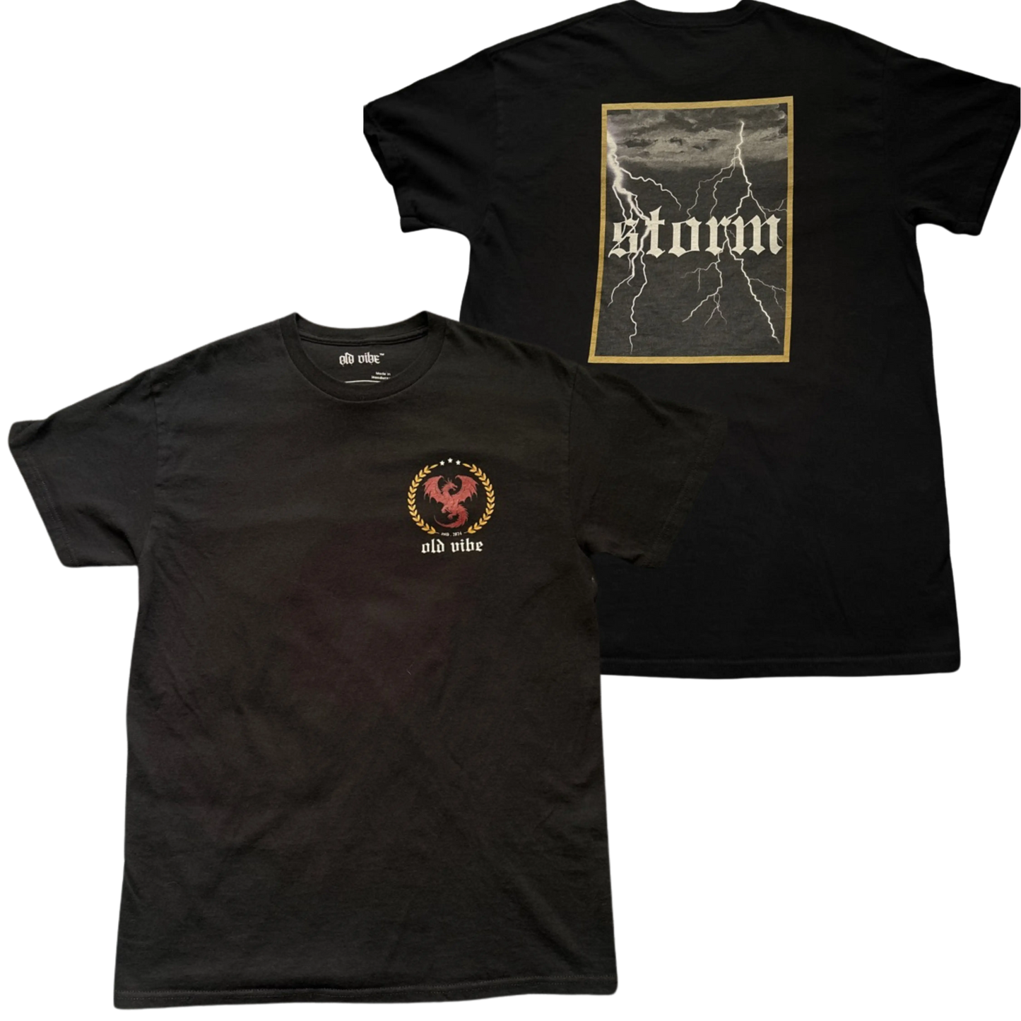 Old Vibe T-shirt：storm OLD VIBE