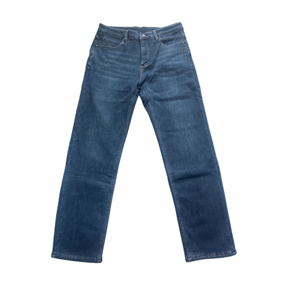 Holy Kingdom blue Flannel-Lined Jeans
