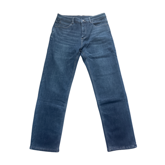 Holy Kingdom blue Flannel-Lined Jeans
