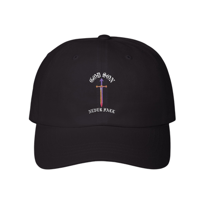 God Son Never Falls Black Cap 