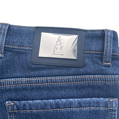 Holy Kingdom blue Flannel-Lined Jeans