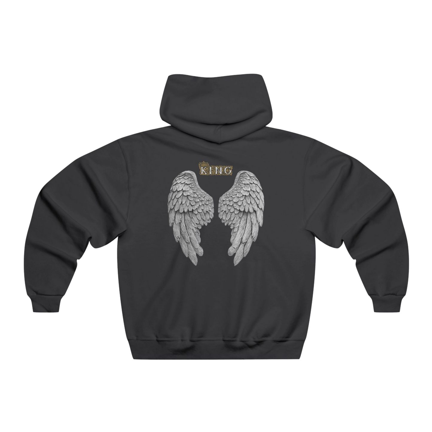 God Son Never Fall Black Classic Hoodie 