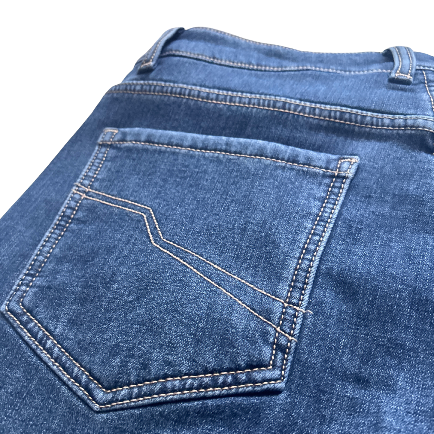 Holy Kingdom blue Flannel-Lined Jeans