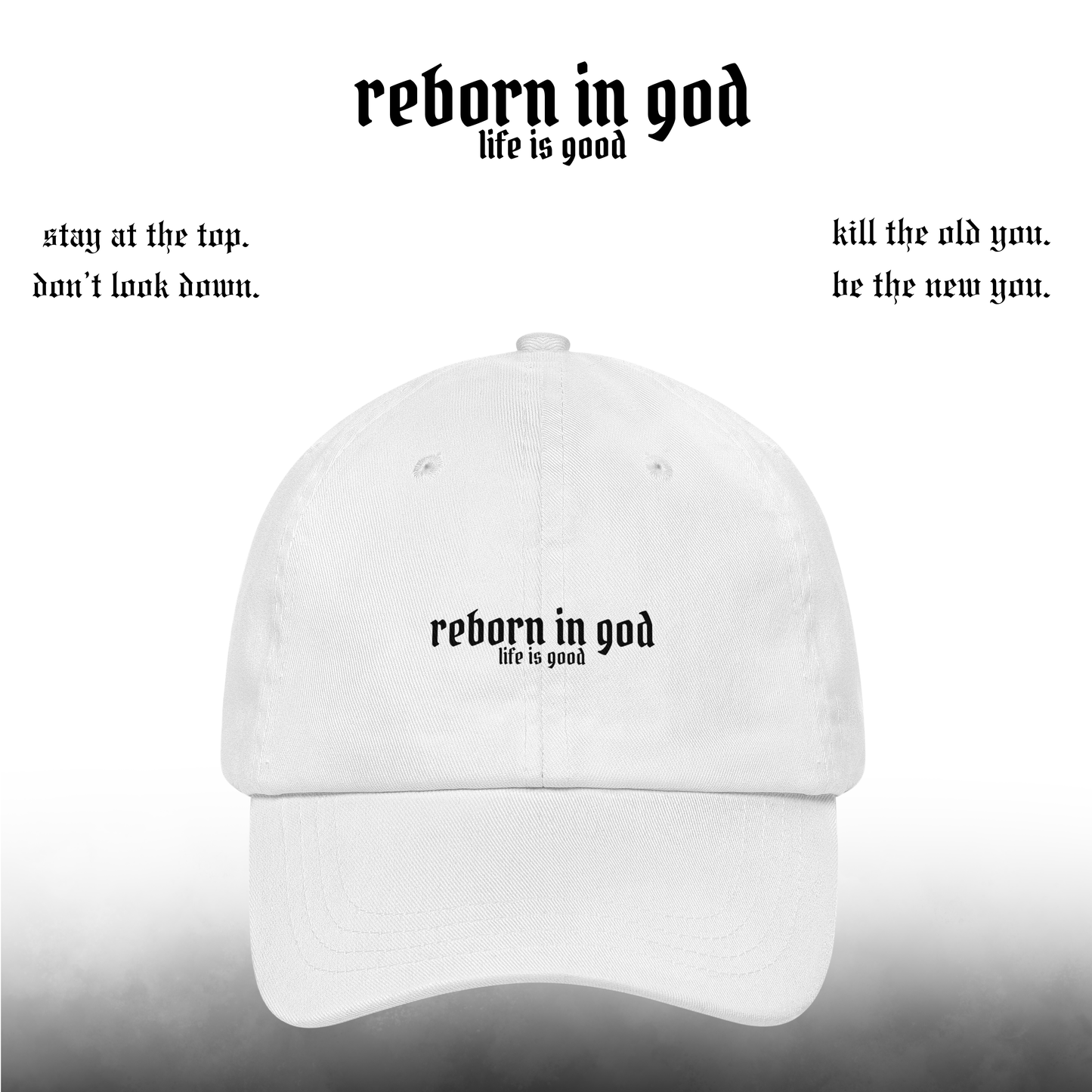 【reborn in god—life is good】cap