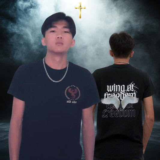 Old Vibe T-shirt：wing of freedom